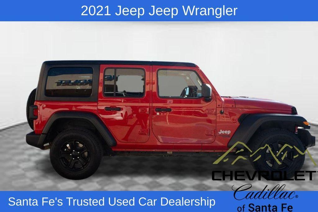 used 2021 Jeep Wrangler Unlimited car, priced at $31,991