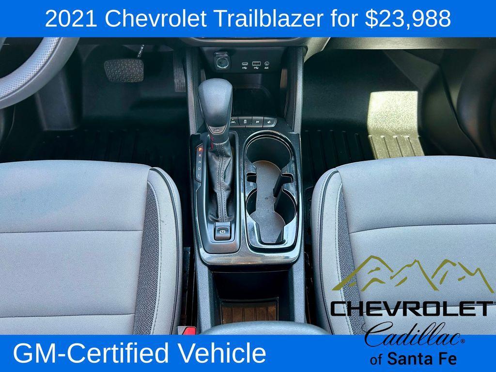 used 2021 Chevrolet TrailBlazer car, priced at $23,988