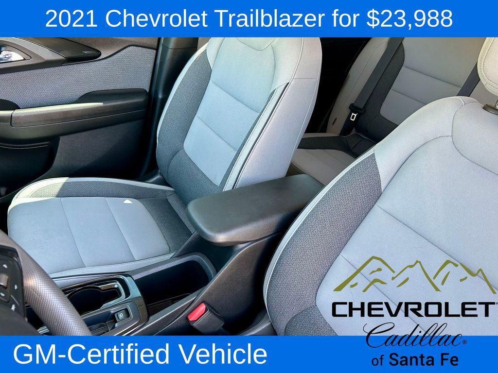 used 2021 Chevrolet TrailBlazer car, priced at $23,988
