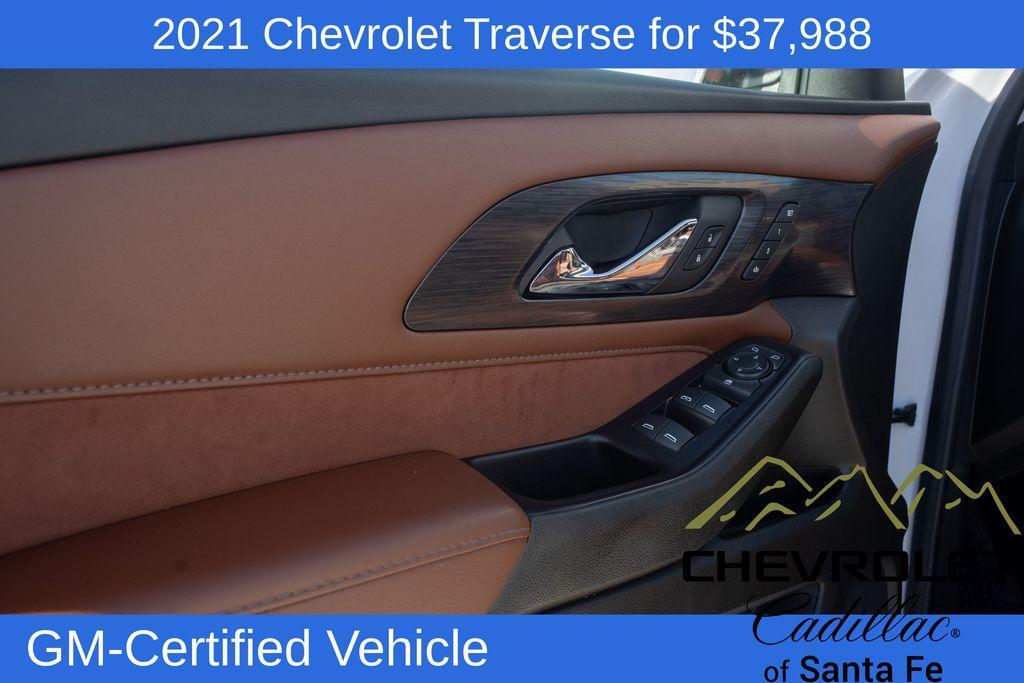 used 2021 Chevrolet Traverse car, priced at $37,988