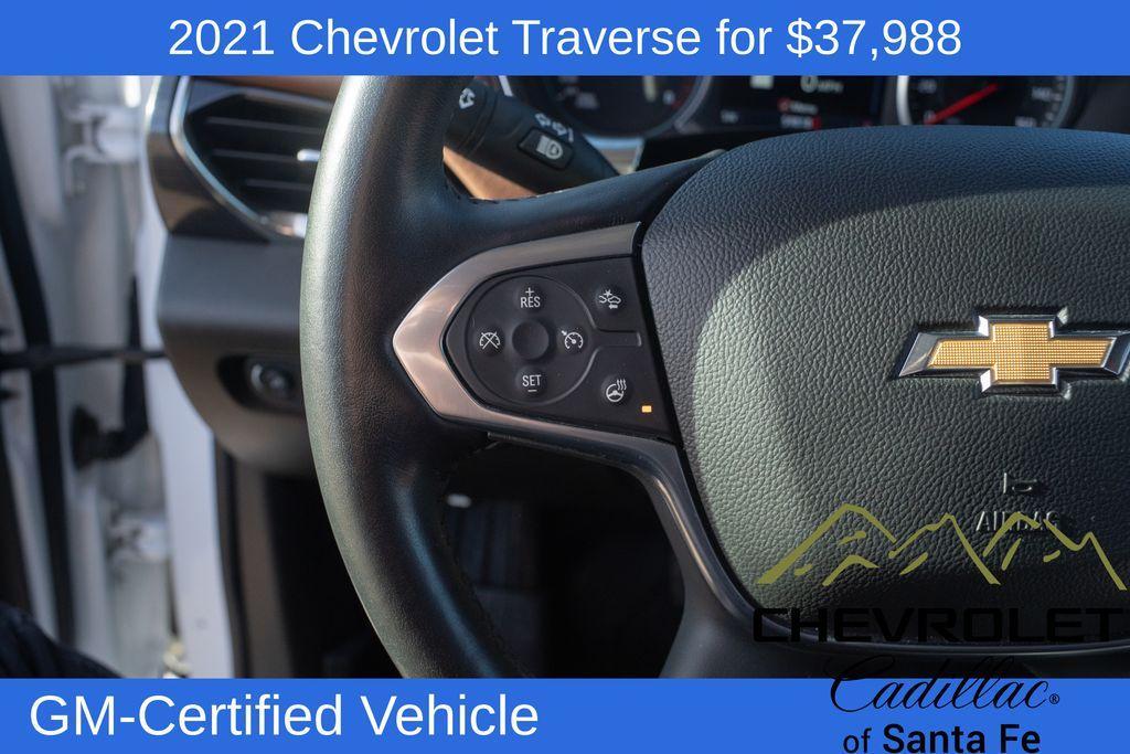 used 2021 Chevrolet Traverse car, priced at $37,988