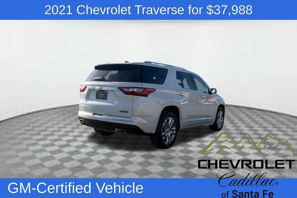 used 2021 Chevrolet Traverse car, priced at $37,988