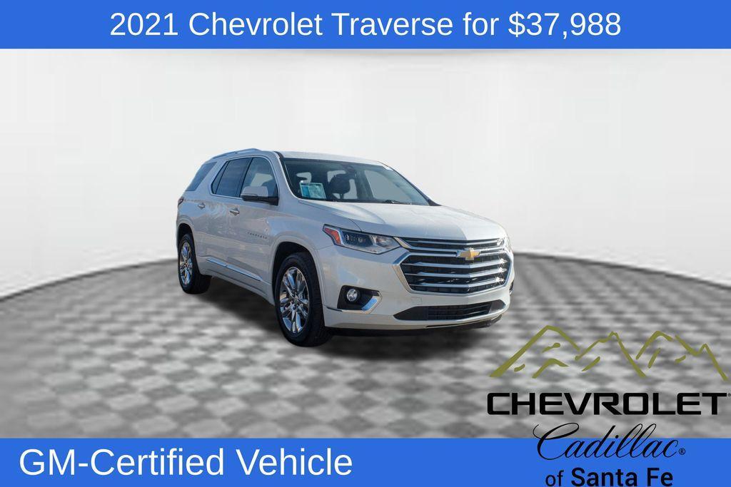 used 2021 Chevrolet Traverse car, priced at $37,988