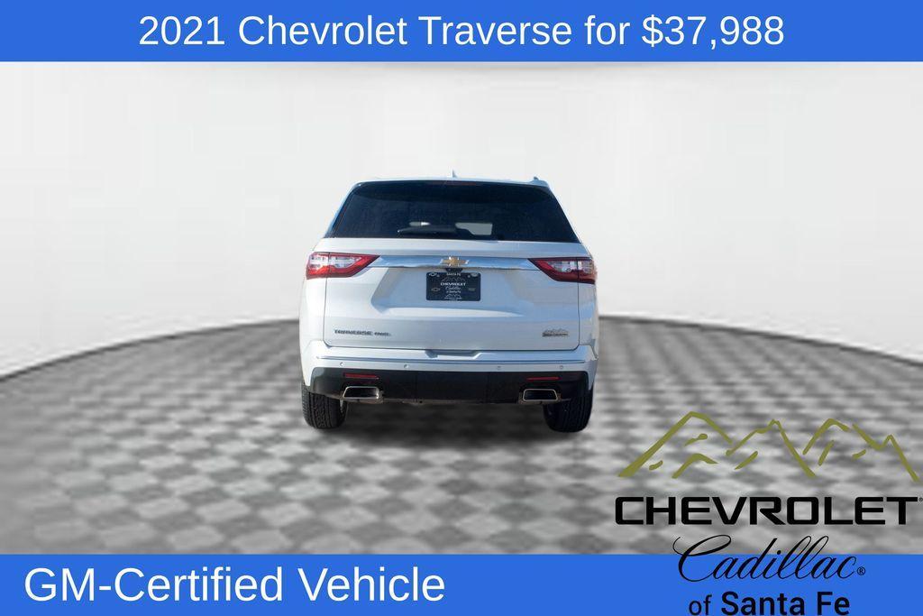 used 2021 Chevrolet Traverse car, priced at $37,988