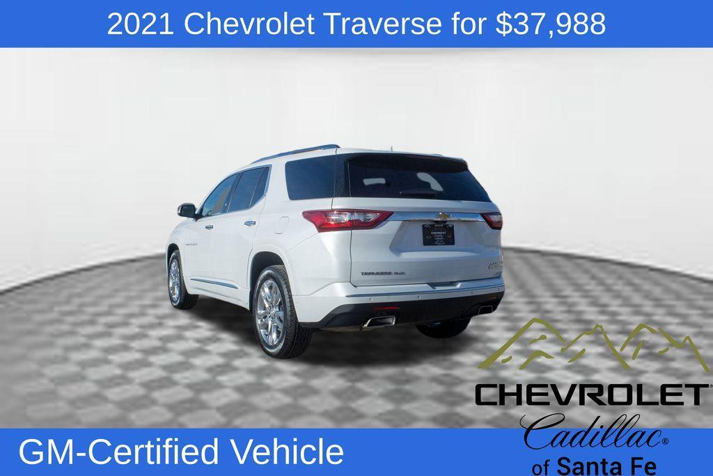 used 2021 Chevrolet Traverse car, priced at $37,988