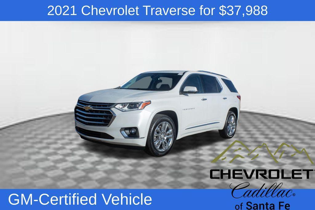 used 2021 Chevrolet Traverse car, priced at $37,988