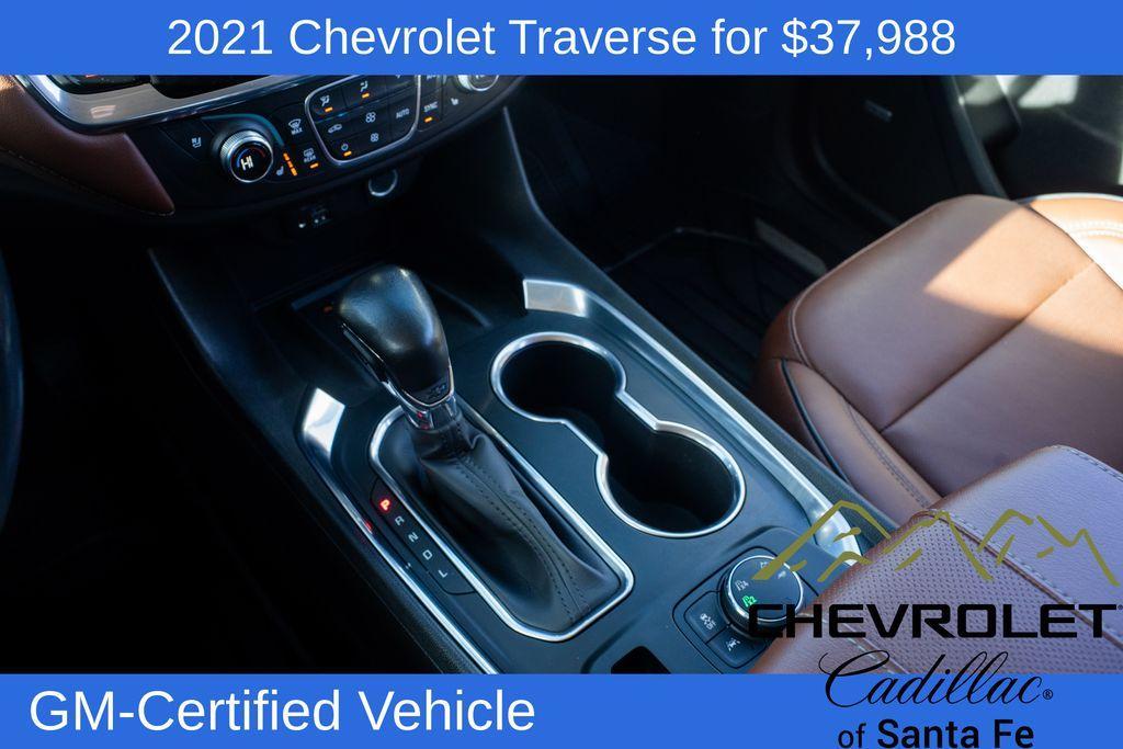 used 2021 Chevrolet Traverse car, priced at $37,988