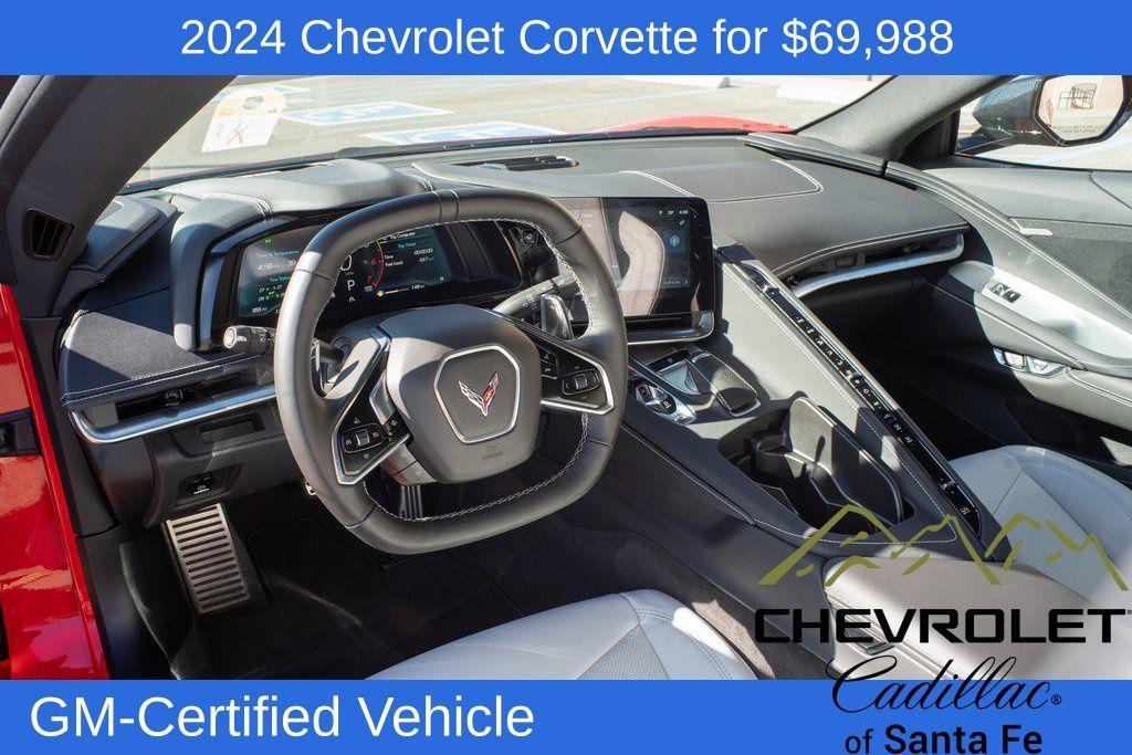 used 2024 Chevrolet Corvette car, priced at $69,988