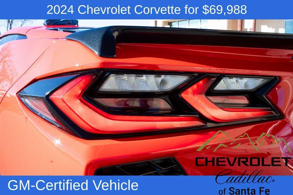 used 2024 Chevrolet Corvette car, priced at $69,988