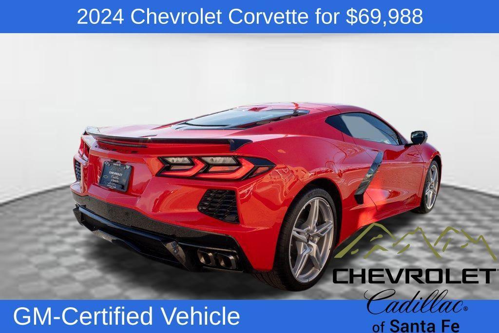 used 2024 Chevrolet Corvette car, priced at $69,988