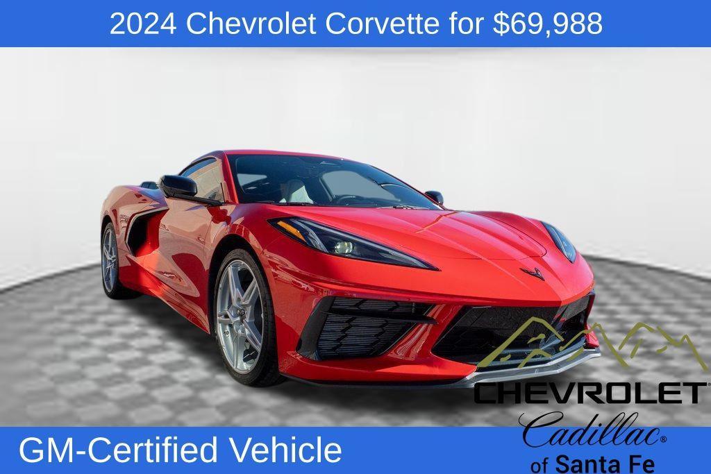 used 2024 Chevrolet Corvette car, priced at $69,988