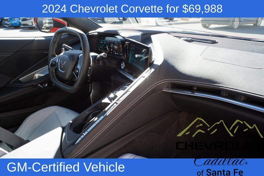 used 2024 Chevrolet Corvette car, priced at $69,988