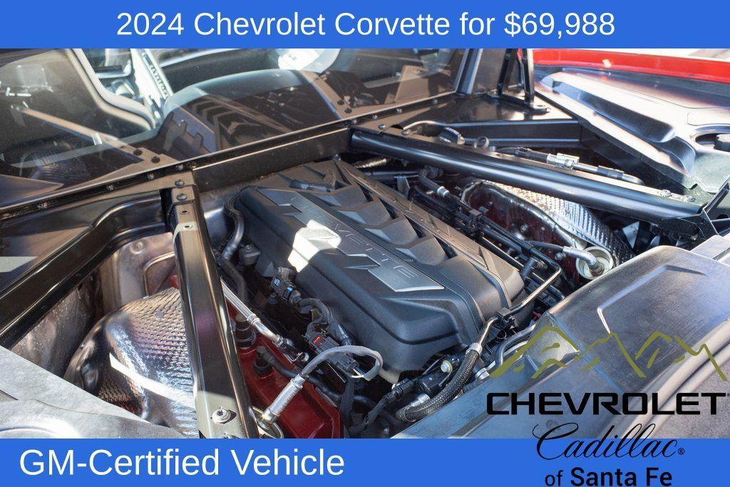 used 2024 Chevrolet Corvette car, priced at $69,988