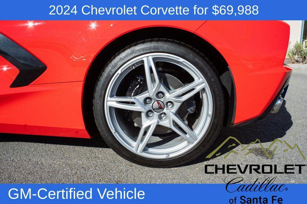 used 2024 Chevrolet Corvette car, priced at $69,988