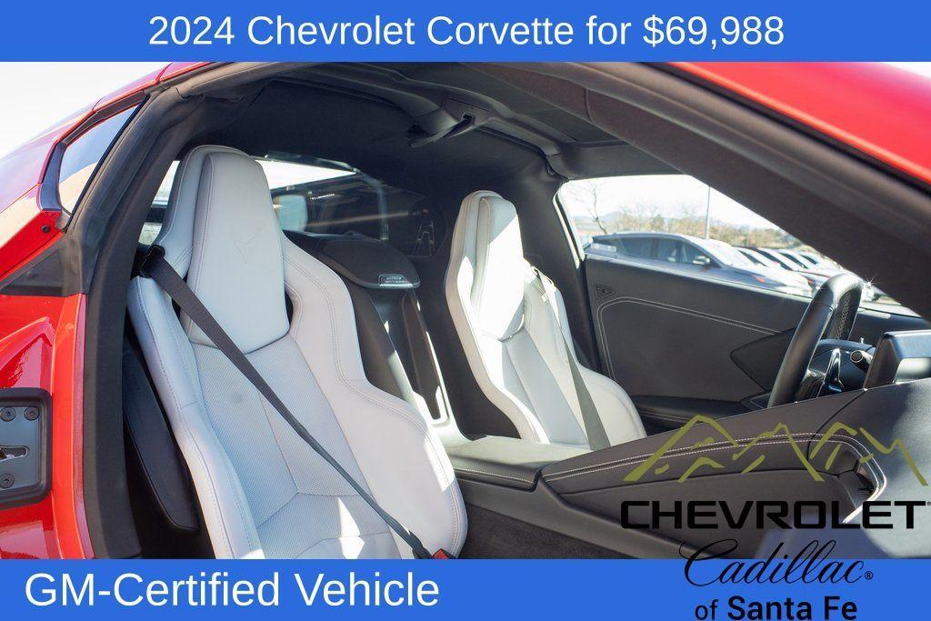 used 2024 Chevrolet Corvette car, priced at $69,988