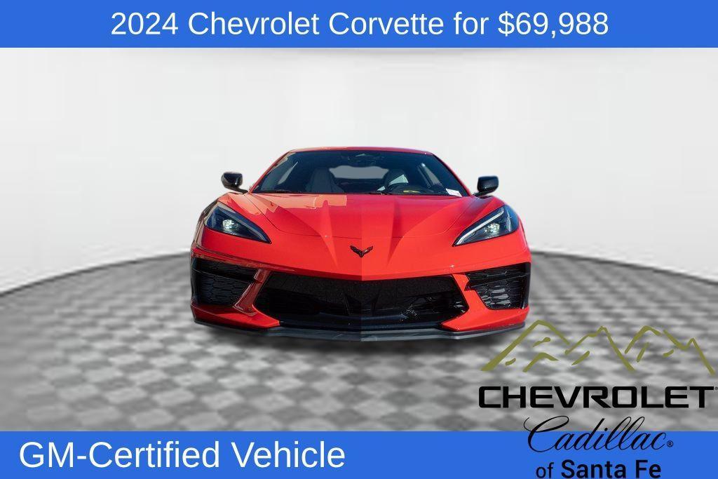 used 2024 Chevrolet Corvette car, priced at $69,988