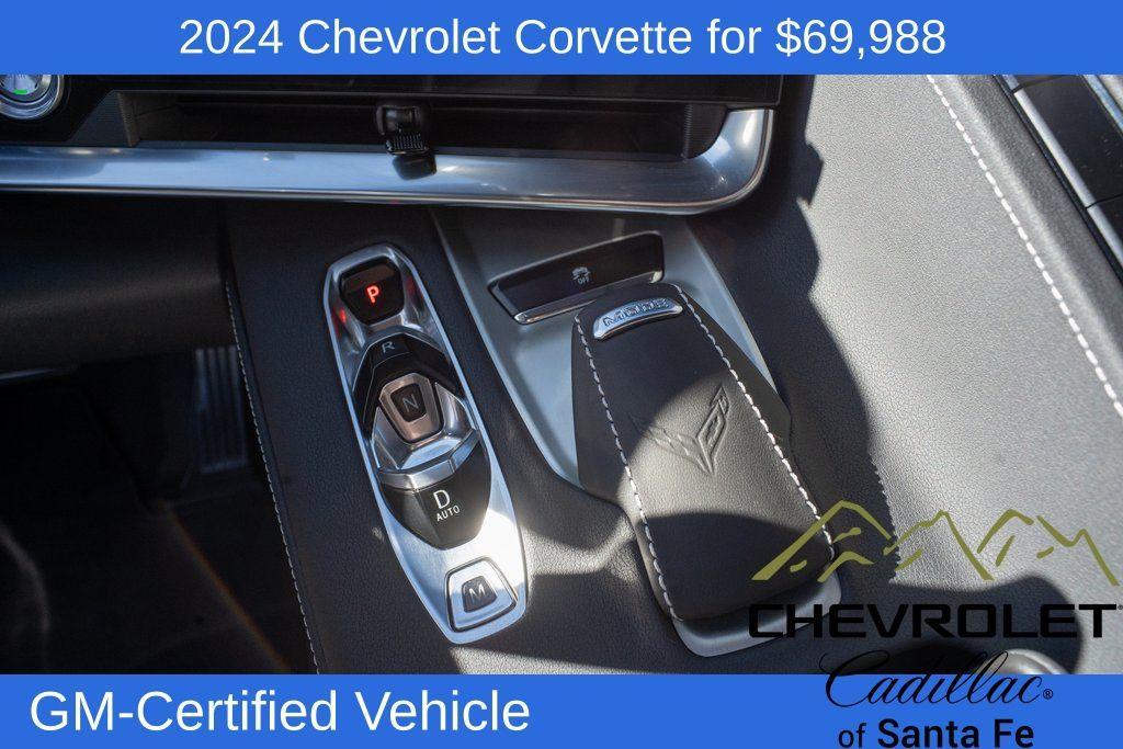 used 2024 Chevrolet Corvette car, priced at $69,988