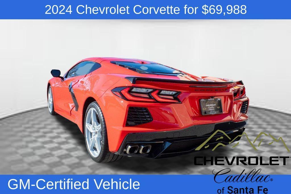 used 2024 Chevrolet Corvette car, priced at $69,988