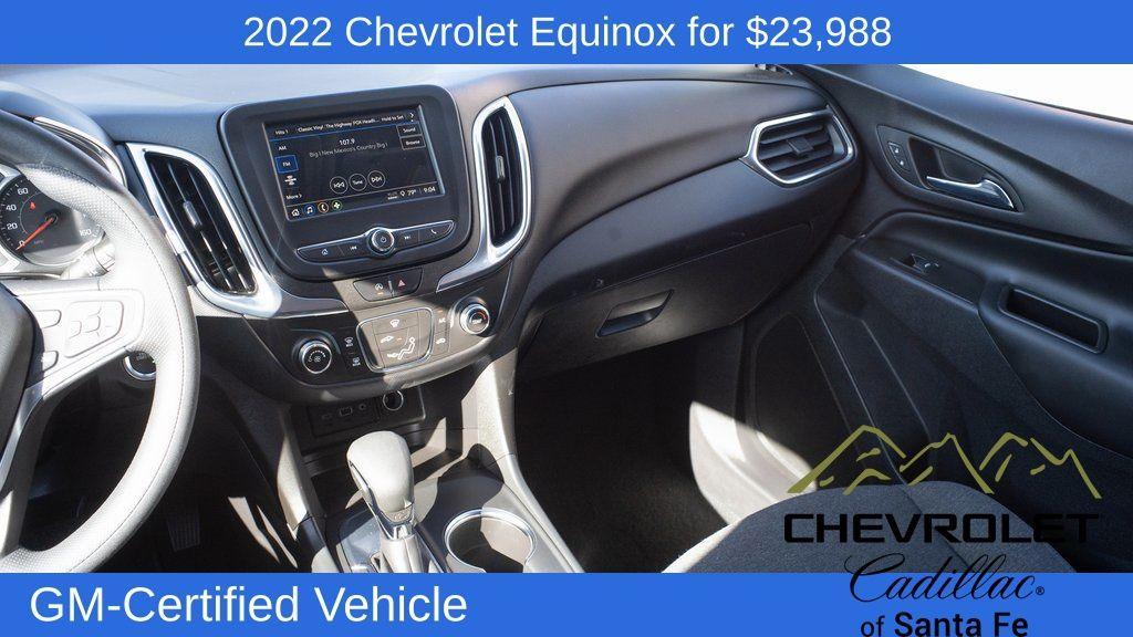 used 2022 Chevrolet Equinox car, priced at $23,988