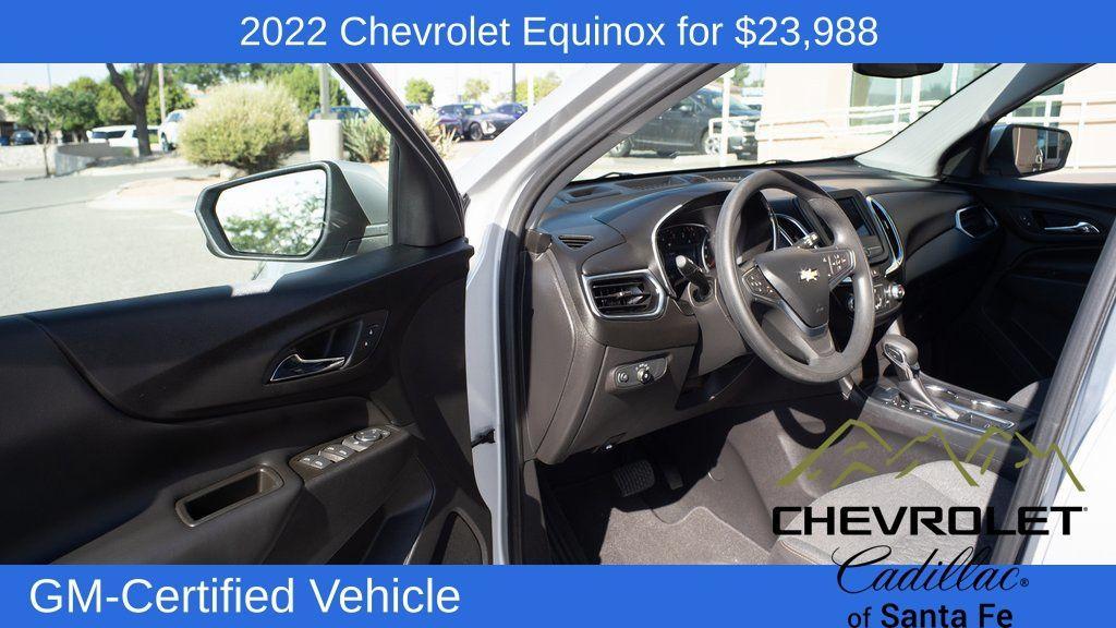 used 2022 Chevrolet Equinox car, priced at $23,988