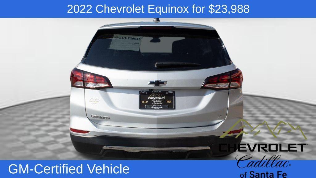 used 2022 Chevrolet Equinox car, priced at $23,988