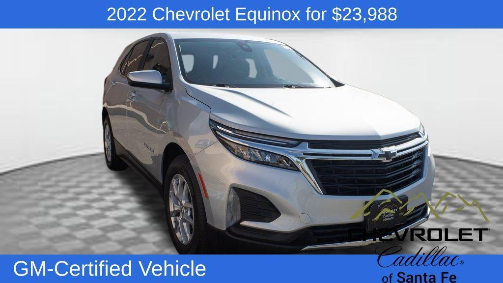 used 2022 Chevrolet Equinox car, priced at $23,988