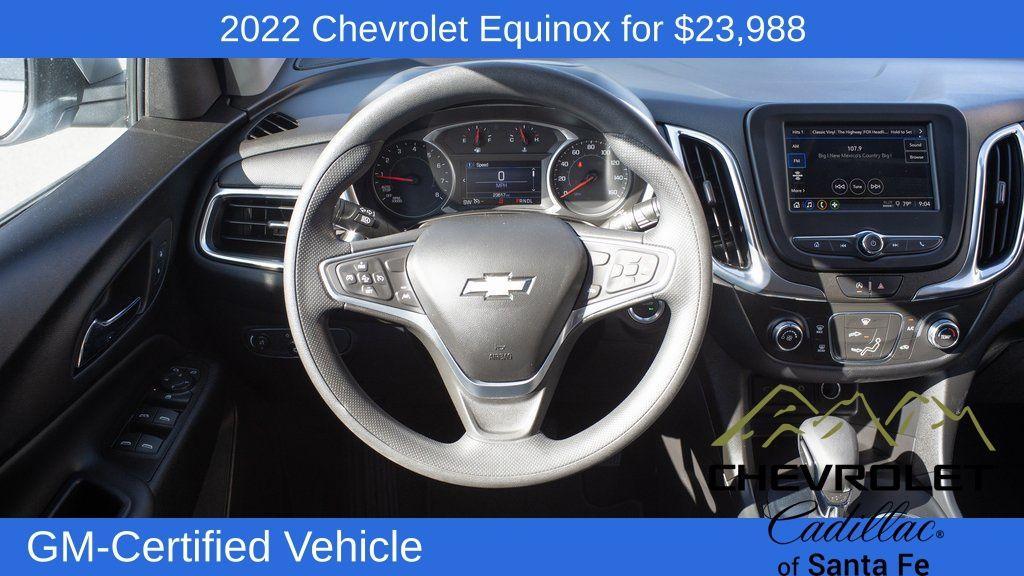 used 2022 Chevrolet Equinox car, priced at $23,988