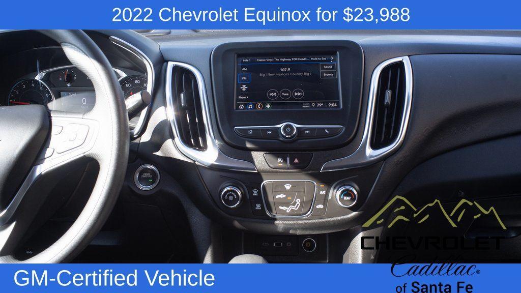 used 2022 Chevrolet Equinox car, priced at $23,988