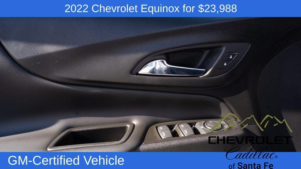 used 2022 Chevrolet Equinox car, priced at $23,988