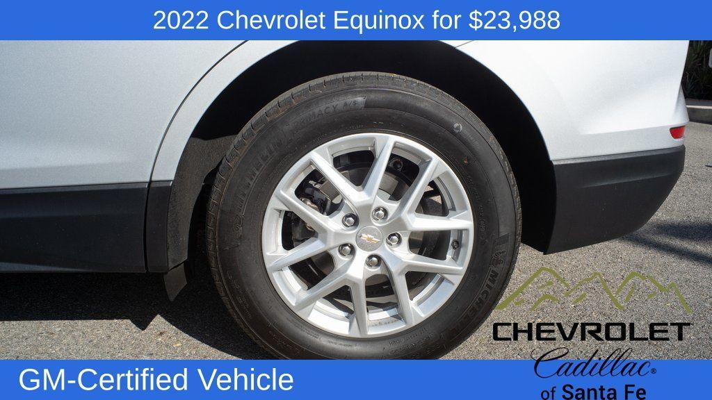 used 2022 Chevrolet Equinox car, priced at $23,988