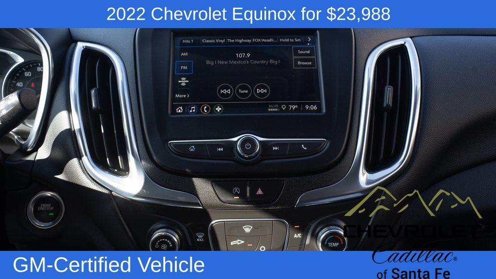 used 2022 Chevrolet Equinox car, priced at $23,988