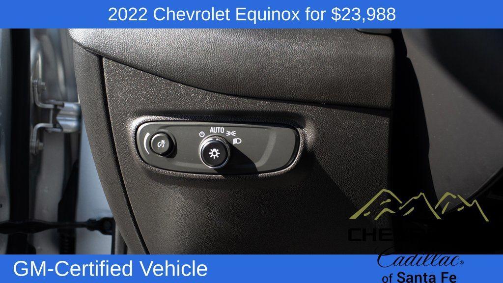 used 2022 Chevrolet Equinox car, priced at $23,988