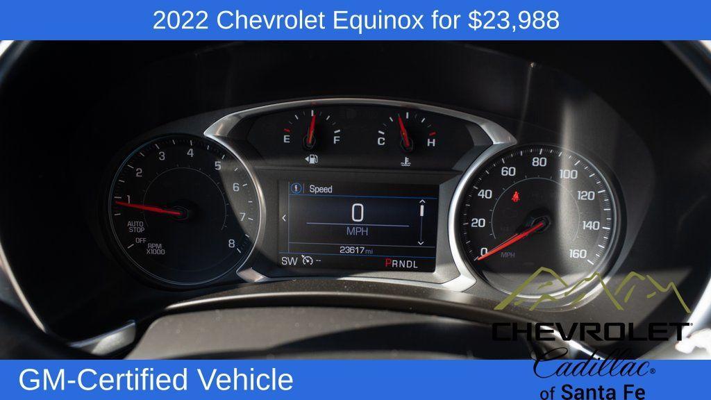 used 2022 Chevrolet Equinox car, priced at $23,988