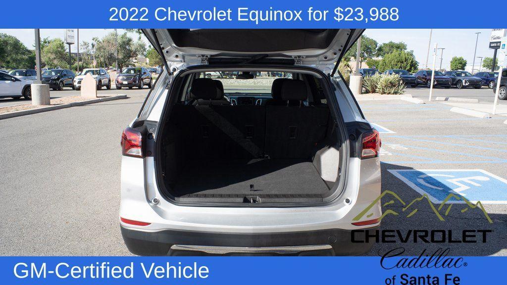 used 2022 Chevrolet Equinox car, priced at $23,988