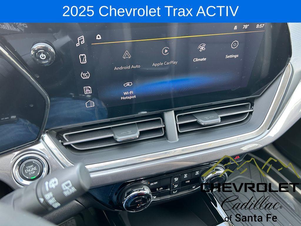 new 2025 Chevrolet Trax car, priced at $27,480