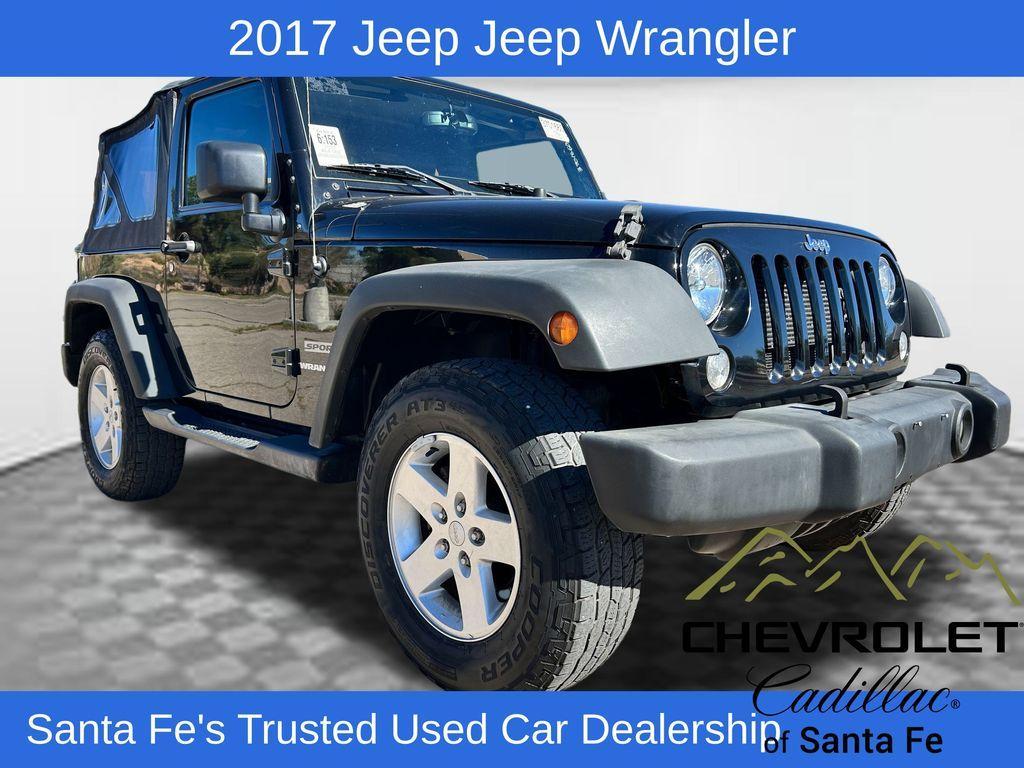 used 2017 Jeep Wrangler car, priced at $20,991