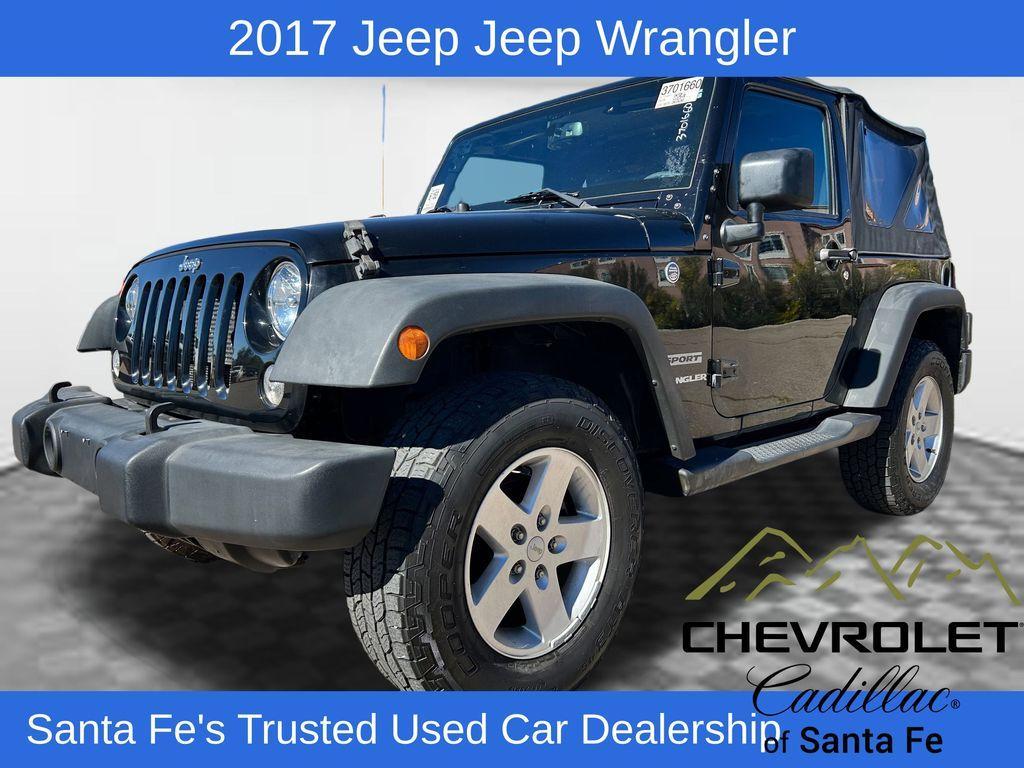 used 2017 Jeep Wrangler car, priced at $20,991