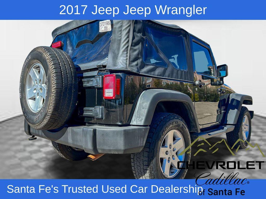 used 2017 Jeep Wrangler car, priced at $20,991