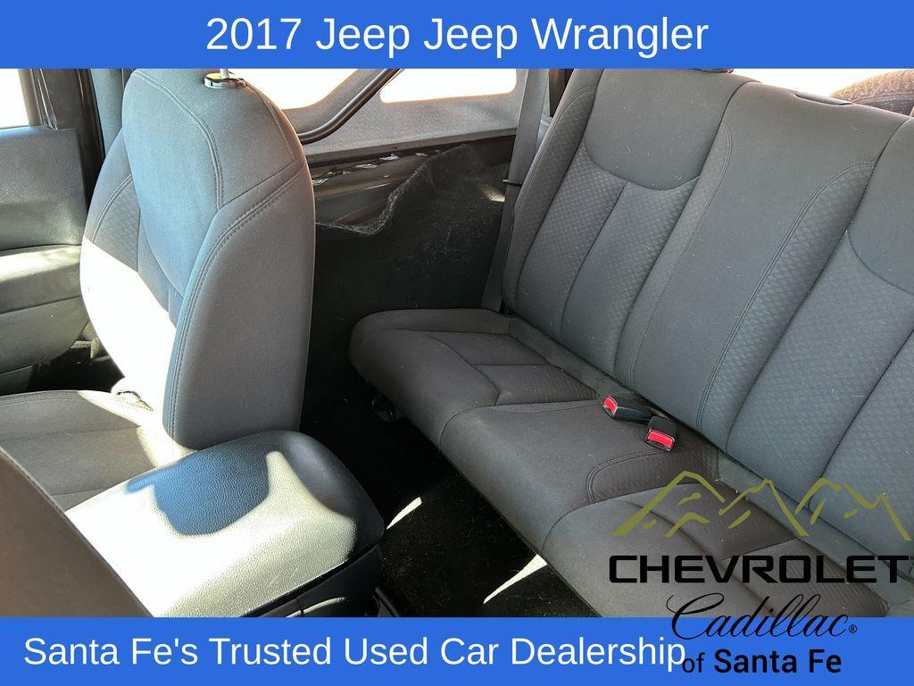 used 2017 Jeep Wrangler car, priced at $20,991