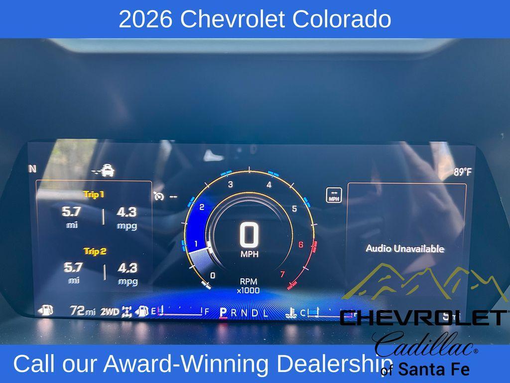 new 2026 Chevrolet Colorado car, priced at $46,028