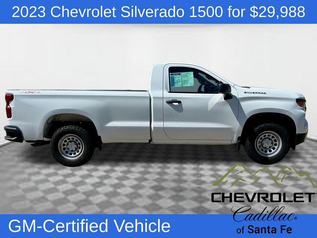 used 2023 Chevrolet Silverado 1500 car, priced at $29,988