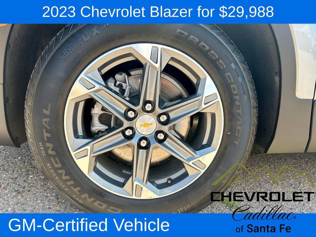 used 2023 Chevrolet Blazer car, priced at $29,988