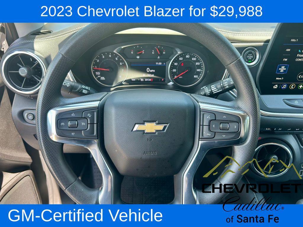 used 2023 Chevrolet Blazer car, priced at $29,988