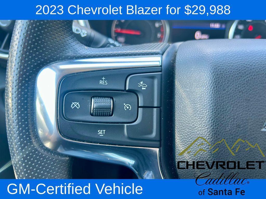 used 2023 Chevrolet Blazer car, priced at $29,988