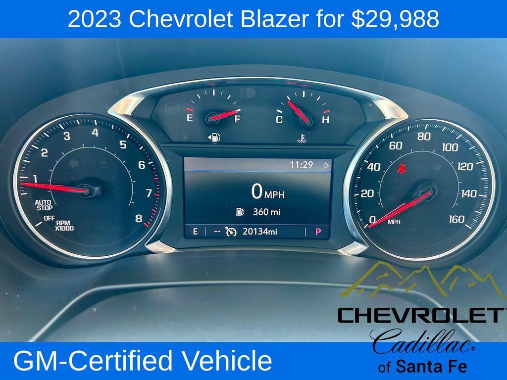 used 2023 Chevrolet Blazer car, priced at $29,988