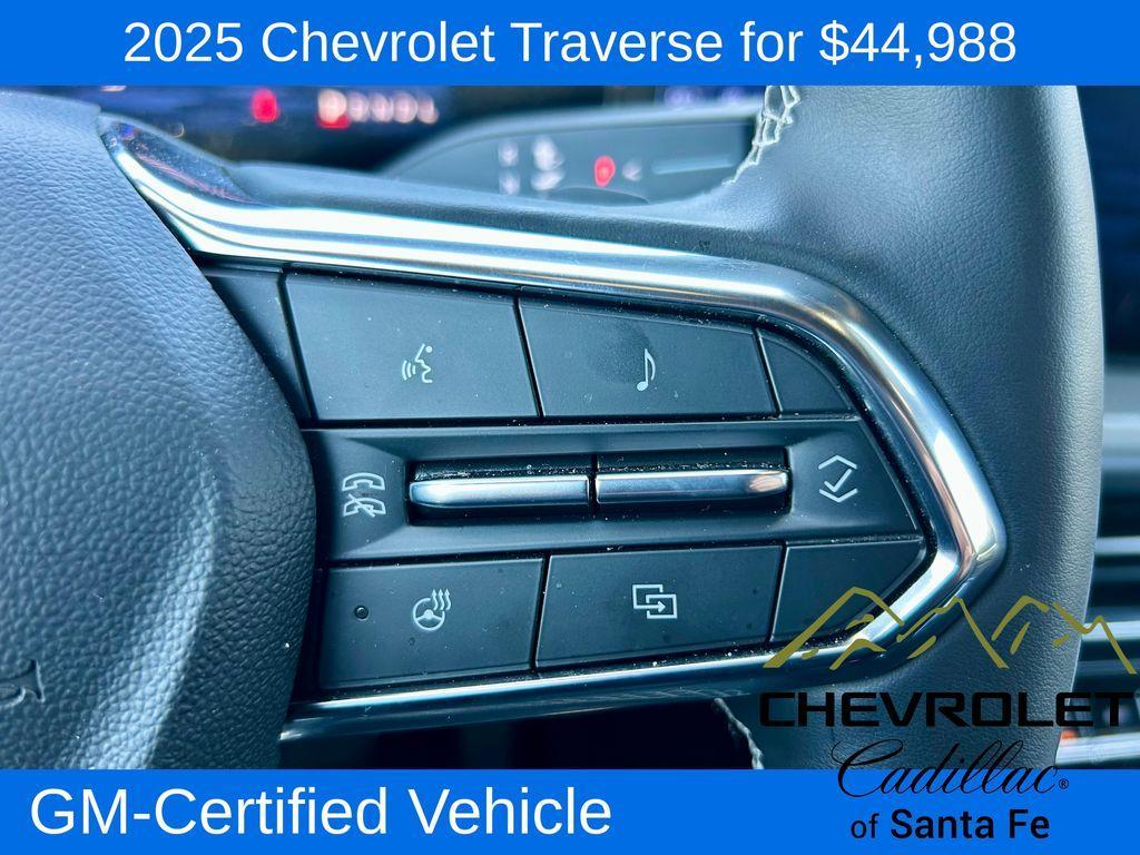 used 2025 Chevrolet Traverse car, priced at $44,988