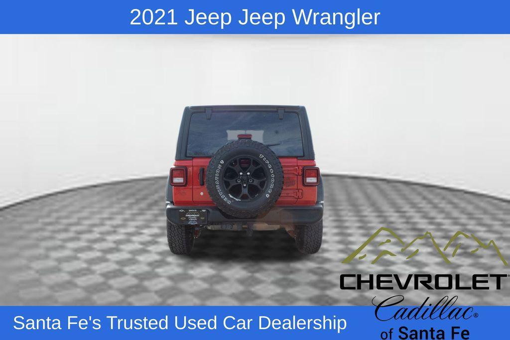 used 2021 Jeep Wrangler Unlimited car, priced at $29,991