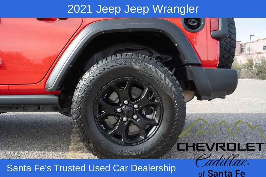 used 2021 Jeep Wrangler Unlimited car, priced at $29,991