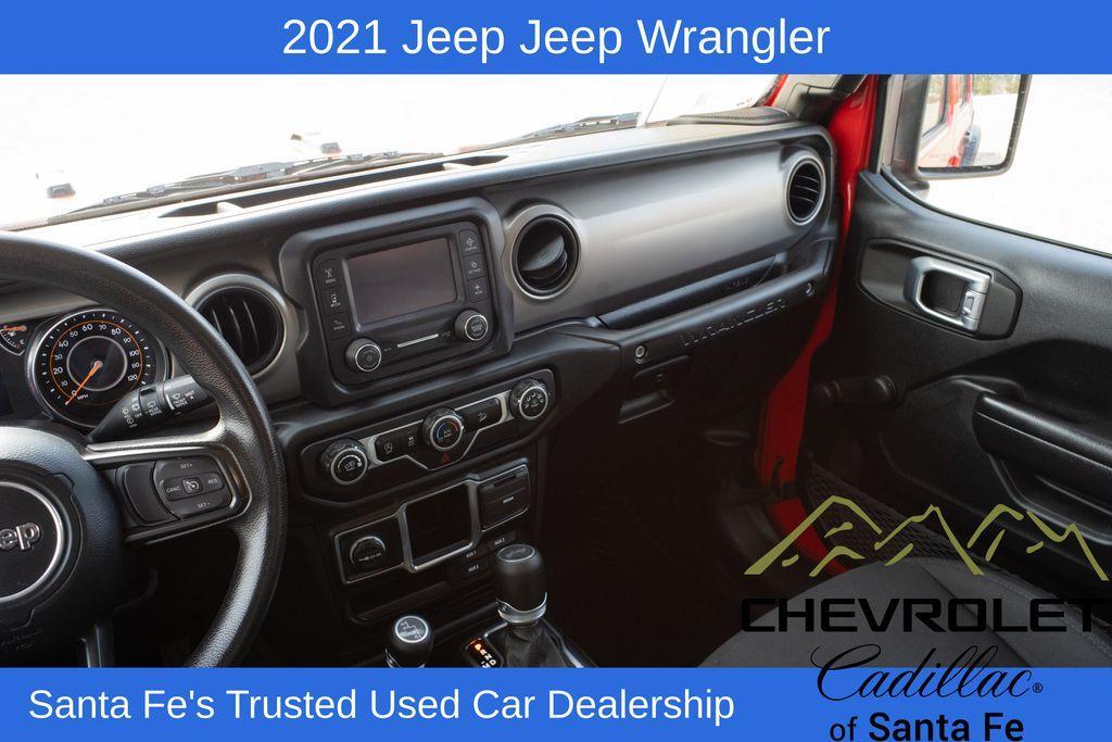 used 2021 Jeep Wrangler Unlimited car, priced at $29,991