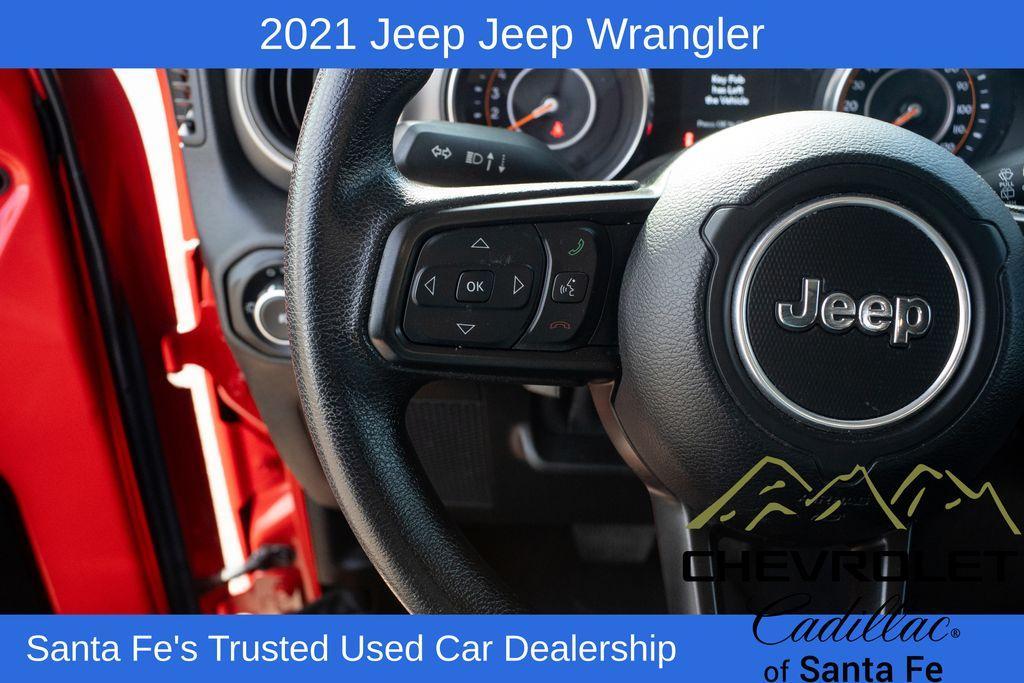 used 2021 Jeep Wrangler Unlimited car, priced at $29,991